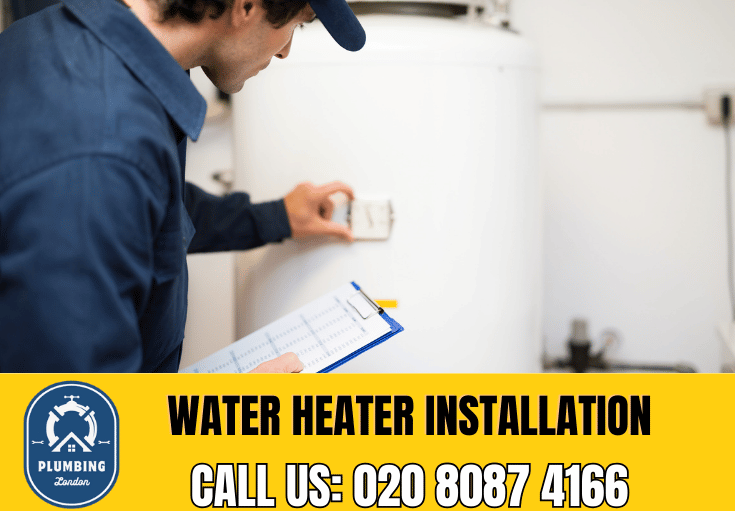 water heater installation Holloway